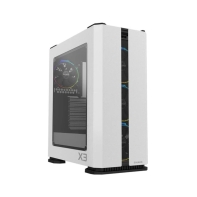 купить Компьютерный Корпус Zalman X3 WHITE, MidT, 2xUSB2.0,2xUSB3.0, 4x120RGB, TG (side panel), without PSU в Алматы фото 1