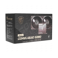 купить Водяное охлаждение для CPU MSI MEG CORELIQUID S280. Socket Intel/AMD, 4pin, Fan 2x120см в Алматы фото 3