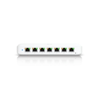купить Ubiquiti USW-Ultra-210W-EU compact, Layer 2, 8-port GbE PoE switch with versatile mounting options, 7x GbE PoE+ output ports, GbE port with optional PoE++ input, 202W PoE availability with the included AC power adapter в Алматы фото 2