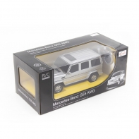 купить Радиоуправляемая машина, RASTAR, 30500S, 1:24, Mercedes-Benz G55 AMG Gel?ndewagen, Пластик, 27 MHz, Серебристый в Алматы фото 3
