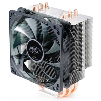купить Кулер для процессора, Deepcool, GAMMAXX 400 DP-MCH4-GMX400,  Intel 2011/1366/115х/775 и AMD AM4/AM3 /AM3/AM2 /AM2/FM2 /FM2/FM1, 130W, 120мм, 900- 1500&plusmn;10% об/м, 74.34CFM, 17.8~30dB(A), 4pin, 135х80х154.5мм, Чёрный в Алматы фото 1