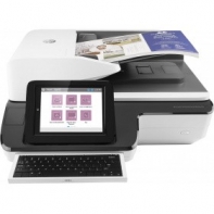 Купить Cканер HP L2763A ScanJet Enterprise Flow N9120 fn2 (A3) 600 dpi, 24 bit, ADF (200 pages), 120/120 ppm, USB+Ethernet, Duty cycle 12 000 pages Алматы