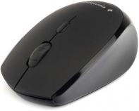 купить Мышь беспров. Gembird MUSW-354, черный, бесш.клик, soft touch,3 кнопки, 1600DPI, 2,4ГГц в Алматы фото 2