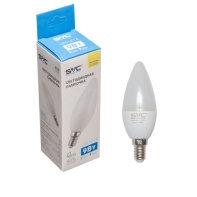 купить Эл. лампа светодиодная SVC LED C35-9W-E14-3000K, Тёплый в Алматы фото 1