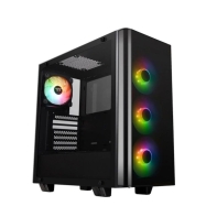 Купить Корпус Thermaltake View 21 TG RGB, Midi Tower, ATX, Black, 2x3.5*/2x2.5*, 2xUSB3.0  CA-1I3-00M1WN-05 в Алматы