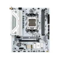 Купить Материнская плата MaxSun Challenger B650M WIFI ICE, AM5, 2xDDR5, PCIe4.0, HDMI+VGA, M.2, mATX Алматы