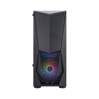 купить Корпус 1Stplayer DK-3-BK, Midi Tower, ATX, Black, 1x3.5*/1x2.5*, 2xUSB2.0, USB3.0, RGB в Алматы фото 2