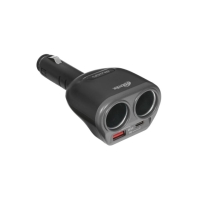 купить Зарядное устройство автомобильное Ritmix RM-22XQPD черный в Алматы фото 1