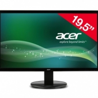 купить Монитор Acer/K202HQLAb/19,5 **/TN/1366x768/VGA/5ms/200cd?/100M:1 в Алматы фото 1