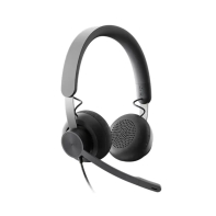 купить LOGITECH ZONE WIRED UC GRAPHITE - EMEA в Алматы фото 1
