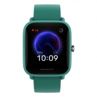купить Смарт часы, Amazfit, Bip U A2017, Дисплей 1.43* TFT, Разрешение 320х302, Водонепроницаемые (5 АТМ), Батарея 230 мАч, Вес 31 гр, Зеленый в Алматы фото 2