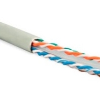 Купить Hyperline UUTP4-C6-S23-IN-PVC-GY-305 (305 м) Кабель витая пара, неэкранированная U/UTP, категория 6 Алматы