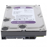 купить Жесткий диск для видеонаблюдения HDD  3Tb Western Digital Purple SATA 6Gb/s 64Mb 3,5" WD30PURZ в Алматы фото 1