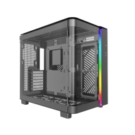 Купить Корпус Montech KING 95 (B) ATX/Micro-ATX/Mini-ITX 2xUSB3.0 1xType-C 1xAudio 1xMic Черный в Алматы