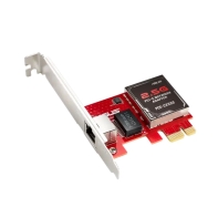 купить PCI-E Адаптер ASUS PCE-C25000, 1 x 2.5G/1G/100M LAN 90IG0660-MO0R00 в Алматы фото 1