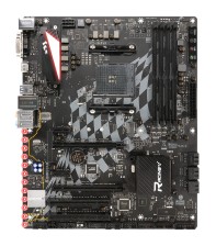 купить Материнская плата AM4 Biostar X470GTA <ATX, 4xDDR4, HDMI, DP, M2, USB2.0 F4, USB3.0 F4/R4, USB3.1 R2> в Алматы фото 2