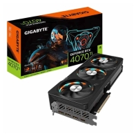 купить Видеокарта 12Gb PCI-E GDDR6 GIGABYTE GV-N407TGAMING OCV2-12GD, 1хHDMI+3xDP GeForce RTX4070Ti в Алматы фото 1