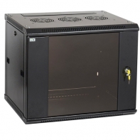 купить ITK LWR5-09U64-GF ITK Шкаф LINEA W 9U 600x450 мм дверь стекло, RAL9005 . в Алматы фото 1