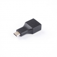 купить Переходник, SHIP, USB309-P, USB-C 3.1 на USB, Маленький пластиковый адаптер, Пол. пакет, Чёрный в Алматы фото 1