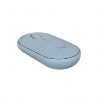 купить LOGITECH Pebble M350 Wireless Mouse - BLUEBERRY - 2.4GHZ/BT - EMEA - CLOSED BOX в Алматы фото 2