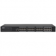 купить Коммутатор, Dahua, DH-PFS5924-24X, 19-дюймовый стоечный, 16 портов 1000M SFP   8 комбо-портов 1000BASE-T/SFP, Управляемый (L2 ), Корпус металл, 1U в Алматы фото 1