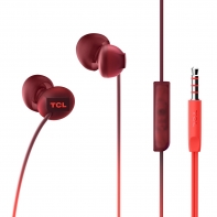 купить TCL In-ear Wired Headset, Frequency of response: 10-23K, Sensitivity: 104 dB, Driver Size: 8.6mm, Impedence: 28 Ohm, Acoustic system: closed, Max power input: 25mW, Connectivity type: 3.5mm jack, Color Sunset Orange в Алматы фото 1