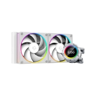 Купить Водяное охлаждение для процессора ID-COOLING SL240 WHITE Алматы