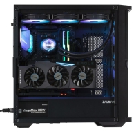 купить Компьютерный корпус Zalman Z10 Plus BLACK, MidT, 2xUSB3.0, 1 x USB Type-C, 1x140mm ARGB, 1x120mm ARG в Алматы фото 3