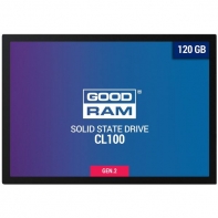 купить Твердотельный накопитель 120GB SSD GOODRAM CL100 2.5” SATA3 R485Mb/s W380MB/s 7mm SSDPR-CL100-120-G2 в Алматы фото 1