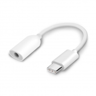купить Интерфейсный кабель, Xiaomi, SJV4091TY,Type-С to 3.5 MiniJack, Белый в Алматы фото 1