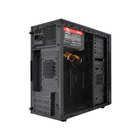купить Case MATX mini tower APEX, V03, RGB (400W), black в Алматы фото 3