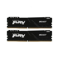 купить Модуль памяти Kingston Fury Beast Black KF437C19BBK2/16 DDR4 DIMM 16Gb KIT (2x8Gb) 3733MHz CL19 в Алматы фото 1