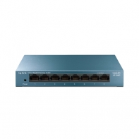 купить Коммутатор GbE  8-портовый Tp-Link TL-LS108G LiteWave <8-Port 100/1000Mbps, Green Technology, 802.3X Flow Control, 802.1P/DSCP QoS, IGMP Snooping, настольный, металический корпус> в Алматы фото 1