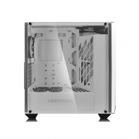 купить Компьютерный корпус, Deepcool, EARLKASE RGB WH DP-ATX-ERLKWH-GLSRGB, ATX/Micro ATX, USB 3.0/2.0, RGB Контроллер, HD-Audio Mic, Кулер 1*12cm RGB, Высота процессорного кулера до 165мм, Длина VGA до 340мм, 2*3.5*/4*2.5*, 500x203,5x510,5мм, Сталь 0,7, Бе в Алматы фото 3