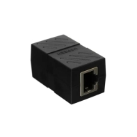 Купить Разъем сетевой UGREEN RJ 45 Network Keystone Jack In-Line Coupler Female to Female 1pcs (Black) 20390 Алматы