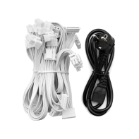 купить Power supply ATX Genin, GENPSU1000W, 1000W, 80plus, white в Алматы фото 2