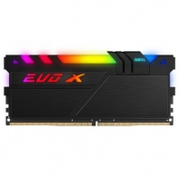 купить Оперативная память  16GB GEIL DDR4 PC4-25600 3200MHz EVO X II Black с RGB подсветкой 16-18-18-36 GEXSB416GB3200C16ASC Retail Pack в Алматы фото 1