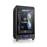 Купить Корпус Thermaltake The Tower 200, Mini Tower, m-ITX, Black, 2x3.5*/2x2.5*, 2xUSB3.0, USB-C CA-1X9-00S1WN-00 в Алматы