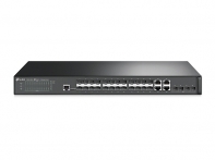купить Коммутатор управляемый оптический GbE 24-портовый Tp-Link T2600G-28SQ(UN) <JetStream&trade; 24-Port Gigabit SFP L2 Managed Switch, 24 гигабитные SFP-слота (порты 17-24 поддерживают 100/1000 Мбит SFP), 4 комбо 10/100/1000 Мбит/с RJ45 порта, 4 слота 10G SFP  в Алматы фото 1