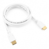 купить Кабель HDMI Cablexpert CC-HDMI4-W-6, 1.8м, v1.4, 19M/19M, белый, позол.разъемы, экран, пакет в Алматы фото 1