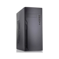 купить Компьютерный корпус Foxline FL-301, PSU 450W 12cm, w/2xUSB2.0, w/2xUSB3.0, black, ATX в Алматы фото 1