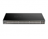 купить D-Link DGS-1250-52X/A1A WebSmart коммутатор 48 портами 10/100/1000Base-T и 4 портами 10GBase-X SFP+ /  в Алматы фото 2