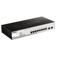 купить D-Link DGS-1210-10/ME/B2A  Упра-ый комм-ор 2 уровня с 8 поров 10/100/1000 +  2 порта SFP в Алматы фото 2