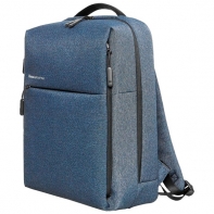купить Рюкзак для ноутбука, Xiaomi, Mi City (Urban) Backpack ZJB4068GL, 30*14*39 см, 2 внешних отделения, Органайзер, 3 внутренних отделения, Высококачественный 100% полистер, Термокарман, Тёмно-Синий в Алматы фото 1