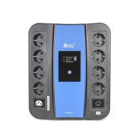 купить UPS SVC U-1000, Smart, 1000VA, 600W, 12V/9Ah, 4+2розетки, AVR 165 - 275V в Алматы фото 2