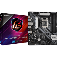 купить Материнская плата ASRock Z590M PHANTOM GAMING 4 LGA1200 4xDDR4 4xSATA RAID UM.2 HDMI mATX в Алматы фото 1