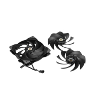 купить Вентилятор для корпуса Thermaltake Swafan GT14 Premium Edition, 14cm, 500-2000rpm, Black CL-F157-PL14BL-A в Алматы фото 2
