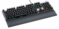 купить Wired Gaming Keyboard,Black 104 mechanical switches,60 million times key life. в Алматы фото 2