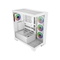 Купить Кейс M540-WA, Panoramic ATX Mid Tower, ATX(BTF), M-ATX, Mini-ITX, USB3.0 x 2, Type-C, TG, White Алматы