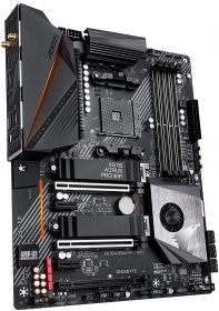 купить Материнская плата Gigabyte X570 AORUS PRO AM4  AMD X570 HDMI  3xPCI-Ex16  2xPCI-Ex1  1xM.2 Glan ATX в Алматы фото 3